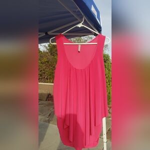 Beautiful Pink Scoop Neck Top